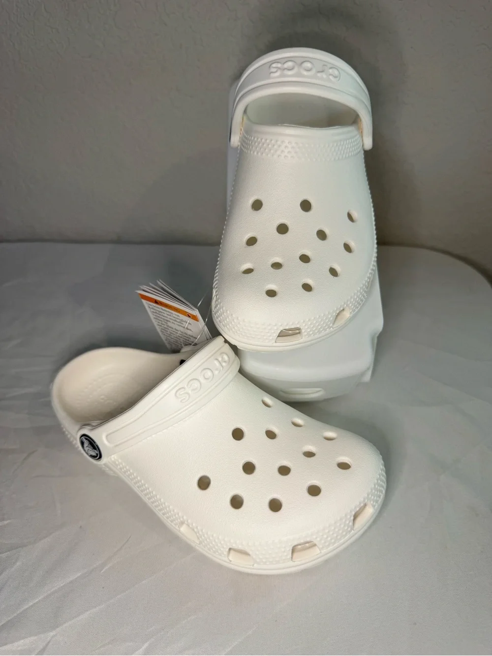 CROCS Kids Classic Clog in White